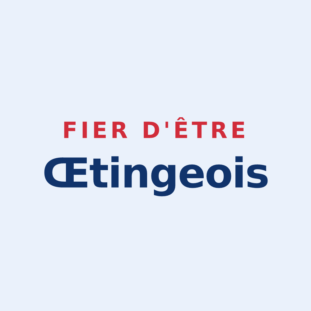 Sticker « Fier d'être Œtingeois » — design pour Œting