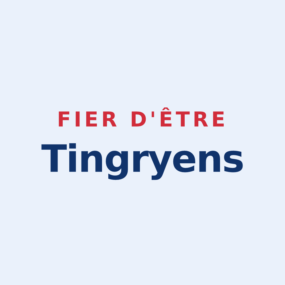Sticker « Fier d'être Tingryens » — design pour Tingry