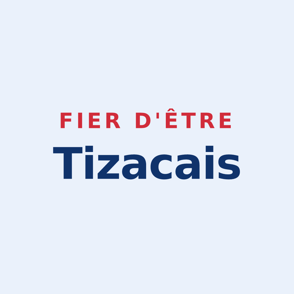 Sticker « Fier d'être Tizacais » — design pour Tizac-de-Lapouyade