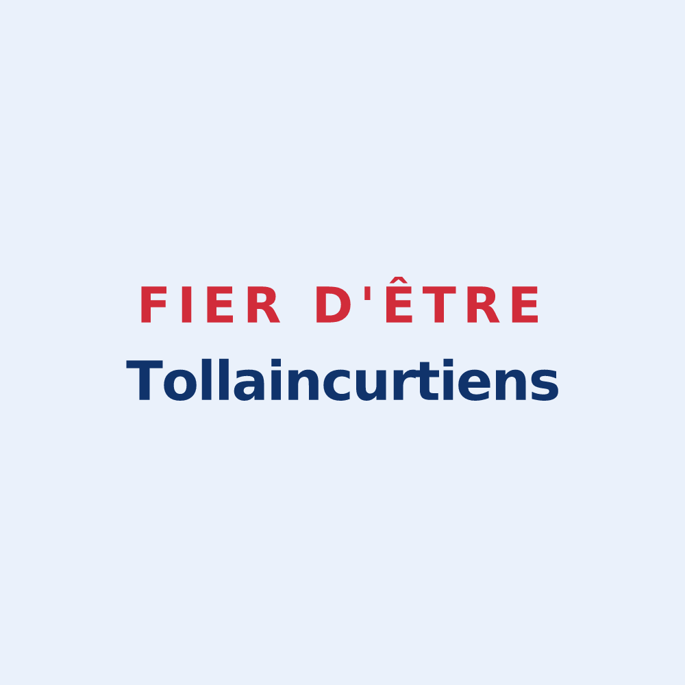 Sticker « Fier d'être Tollaincurtiens » — design pour Tollaincourt
