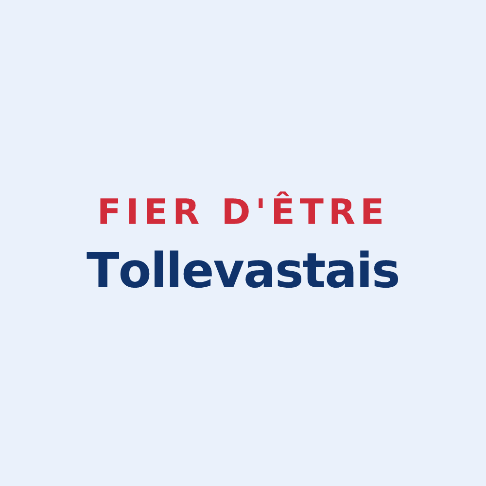 Sticker « Fier d'être Tollevastais » — design pour Tollevast