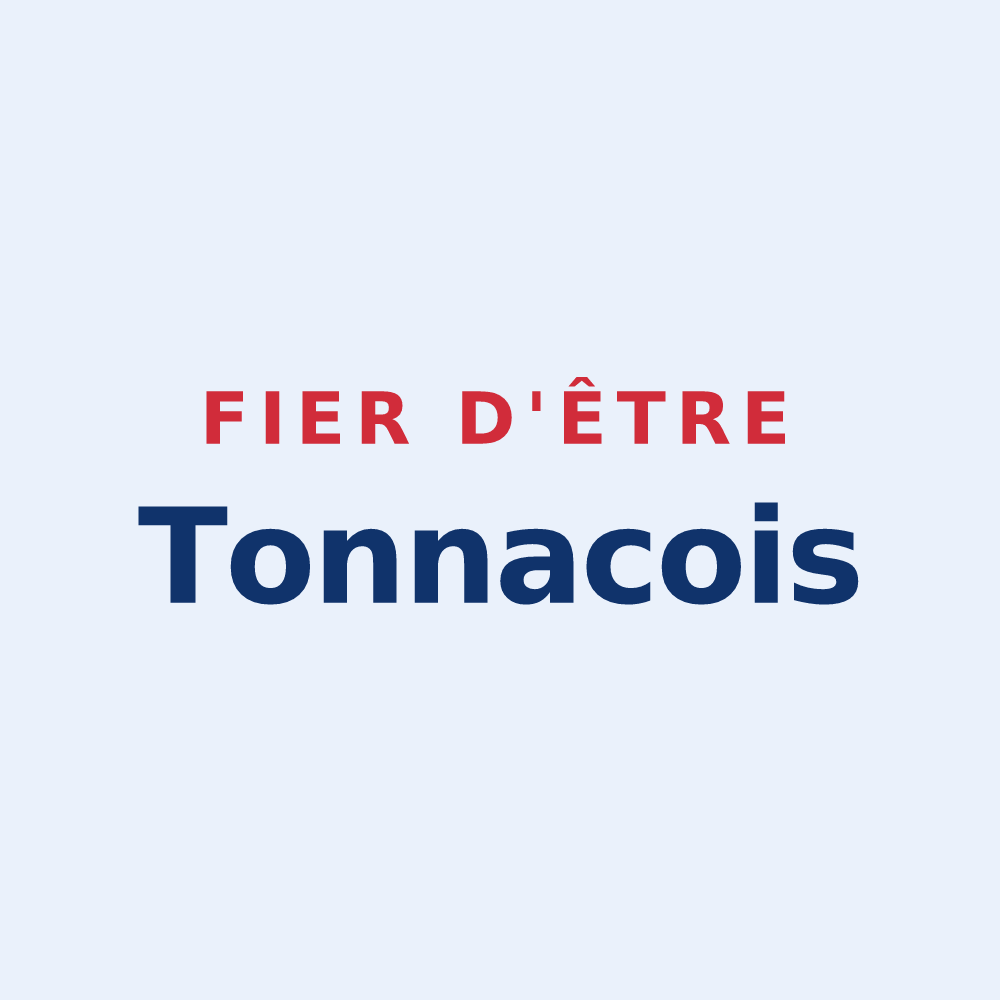 Sticker « Fier d'être Tonnacois » — design pour Tonnac