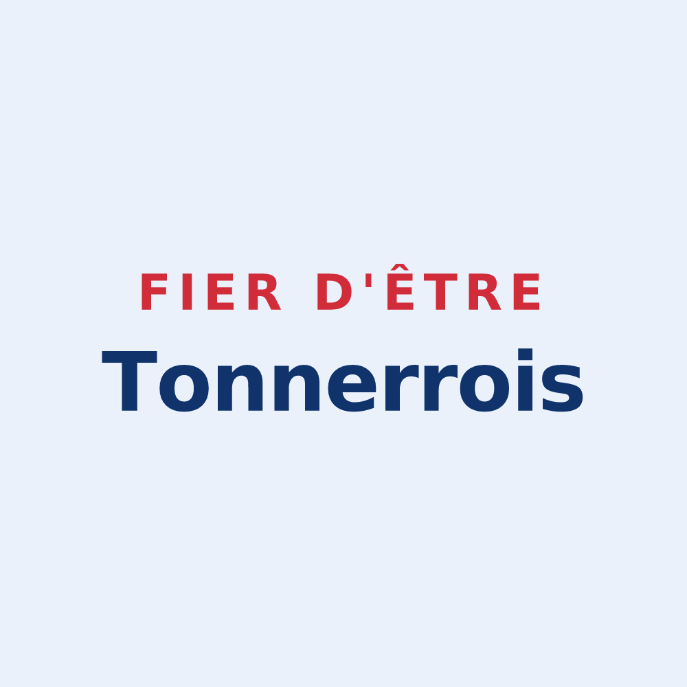 Sticker « Fier d'être Tonnerrois » — design pour Tonnerre