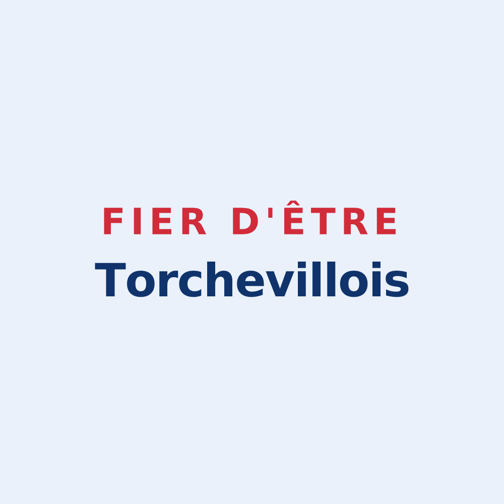 Sticker « Fier d'être Torchevillois » — design pour Torcheville