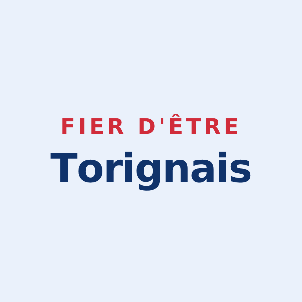 Sticker « Fier d'être Torignais » — design pour Torigny-les-Villes