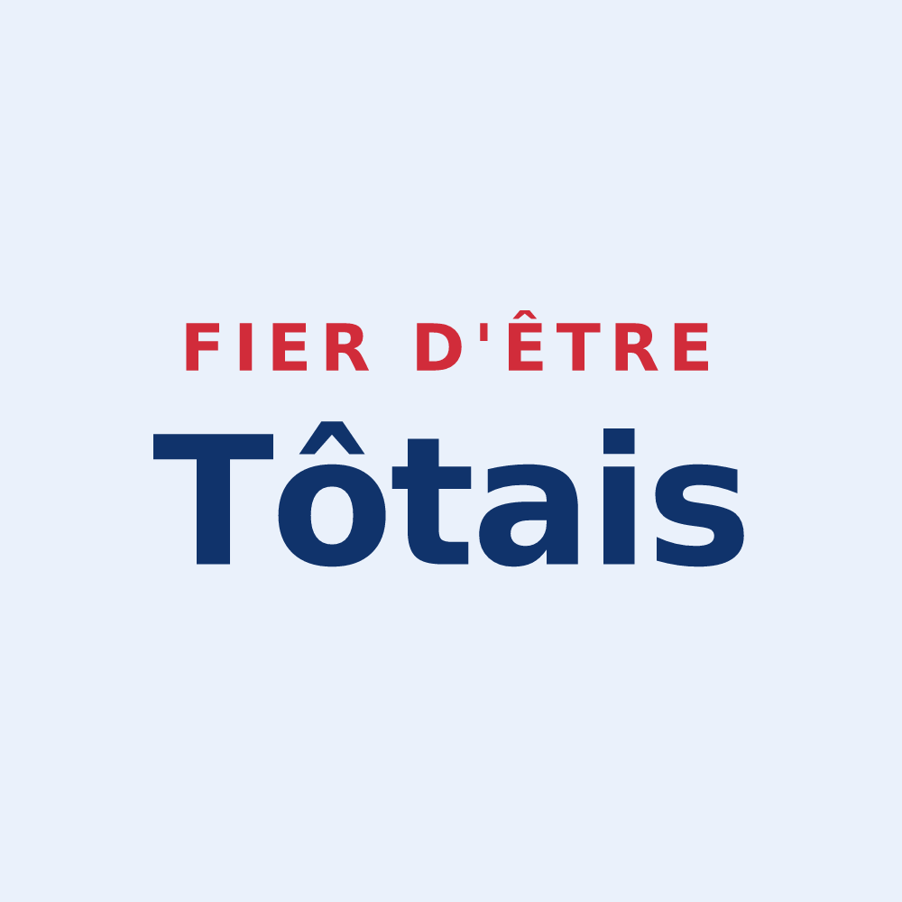 Sticker « Fier d'être Tôtais » — design pour Tôtes