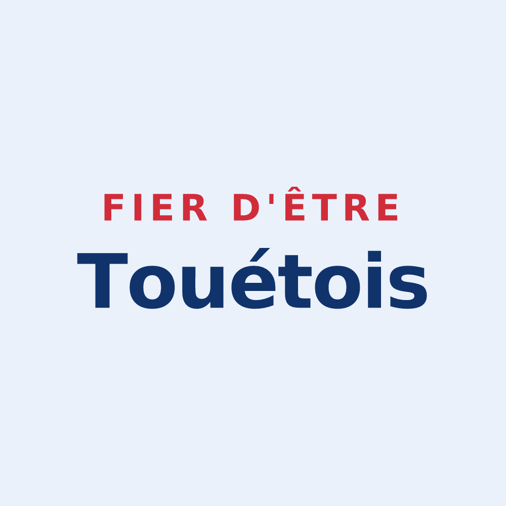Sticker « Fier d'être Touétois » — design pour Touët-de-l'Escarène