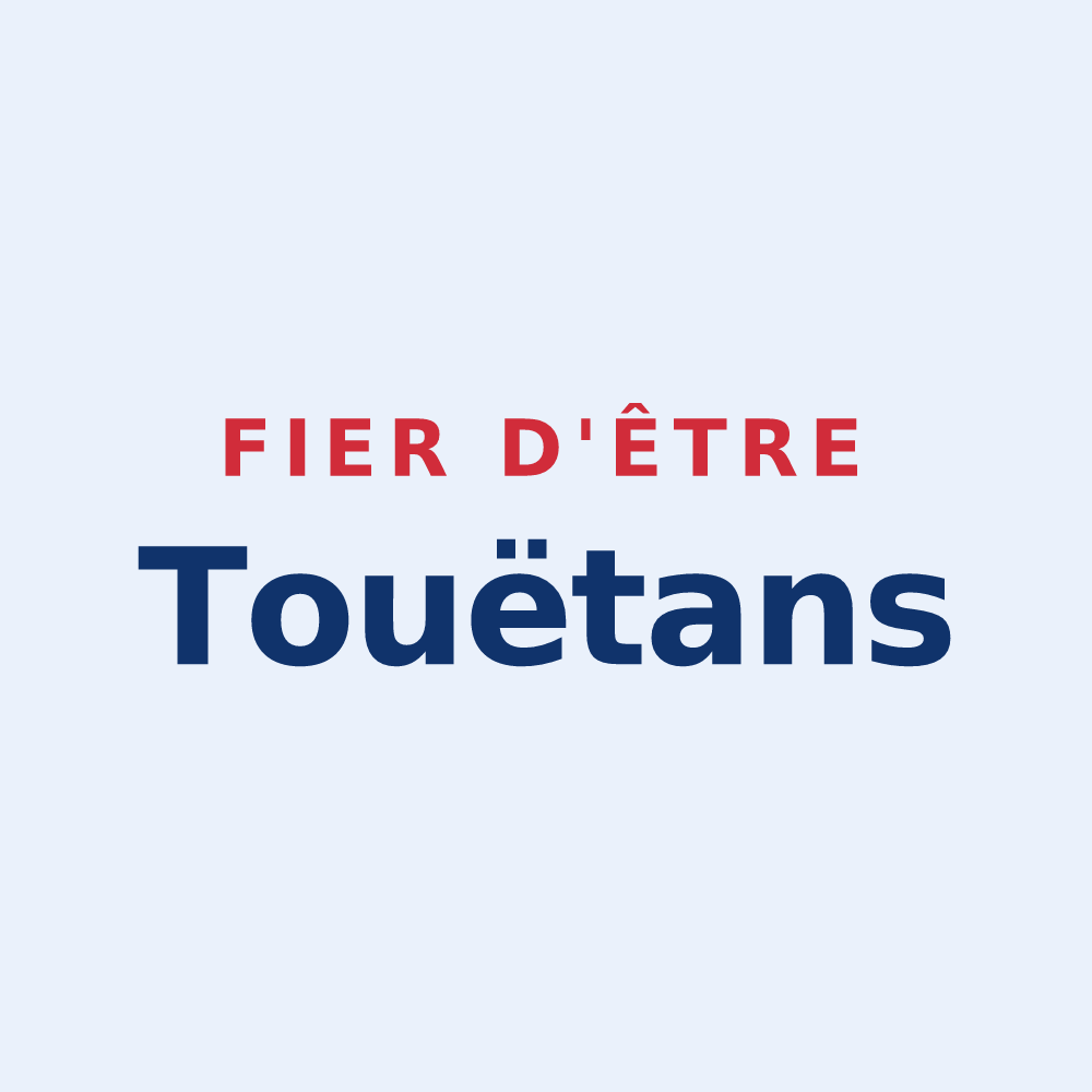 Sticker « Fier d'être Touëtans » — design pour Touët-sur-Var