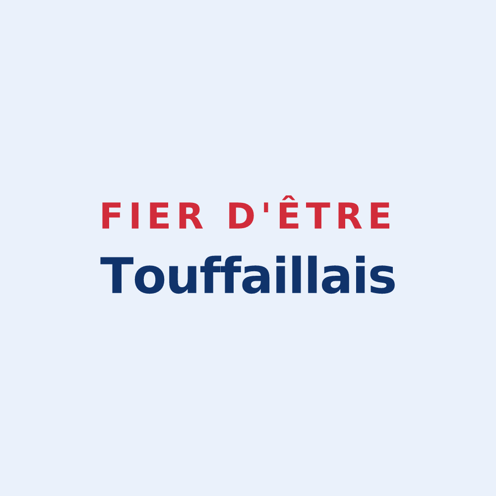 Sticker « Fier d'être Touffaillais » — design pour Touffailles