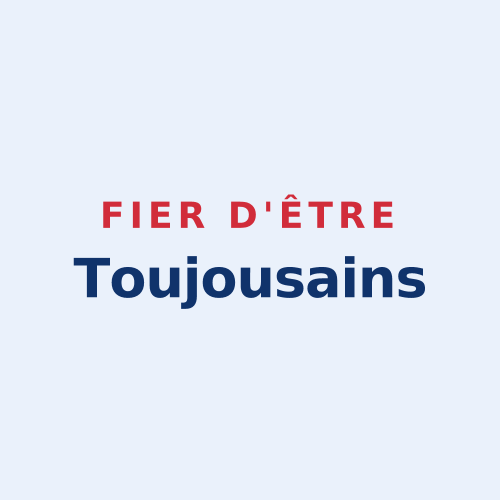 Sticker « Fier d'être Toujousains » — design pour Toujouse