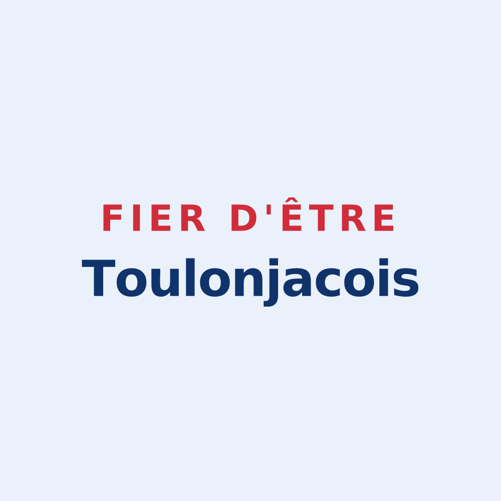 Sticker « Fier d'être Toulonjacois » — design pour Toulonjac