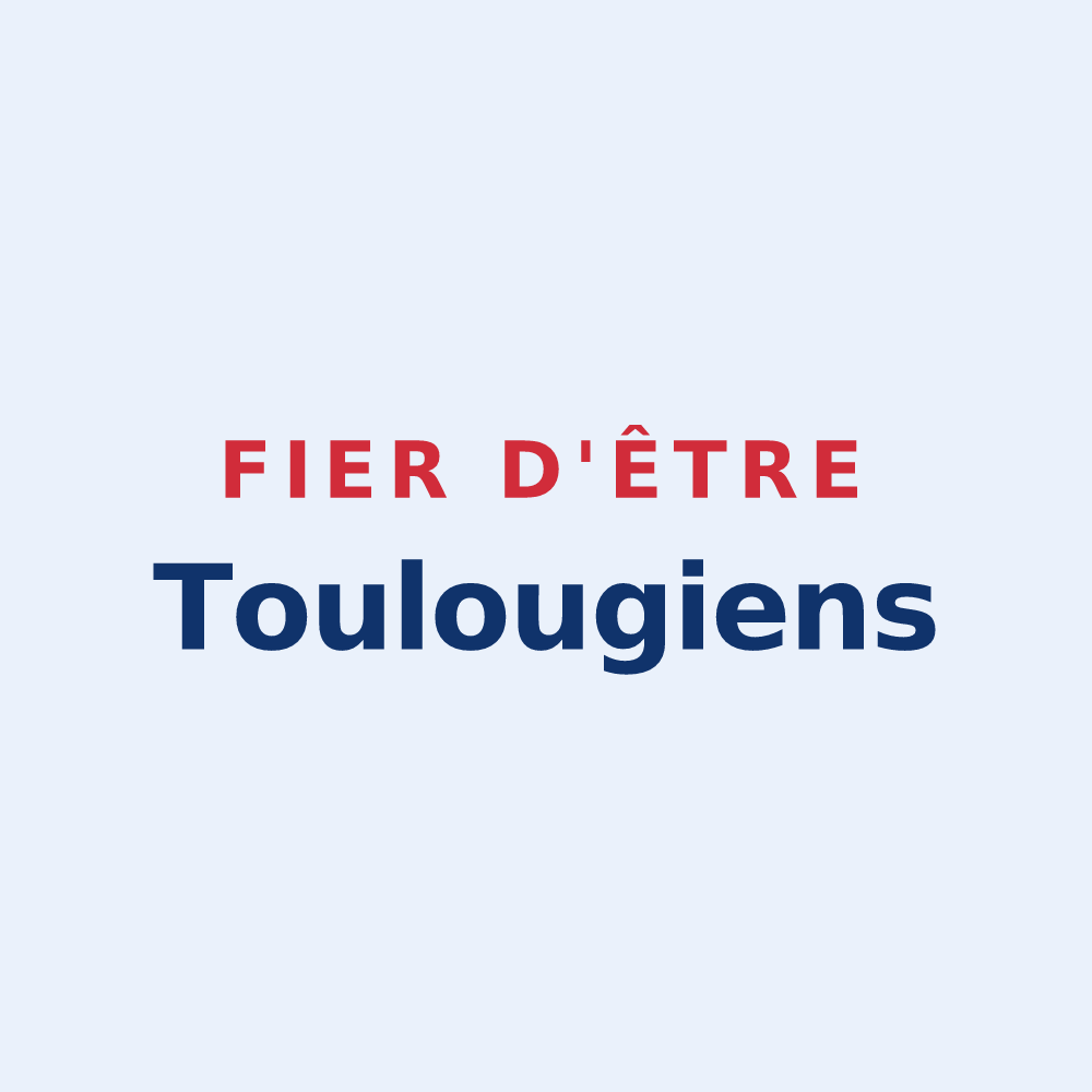 Sticker « Fier d'être Toulougiens » — design pour Toulouges