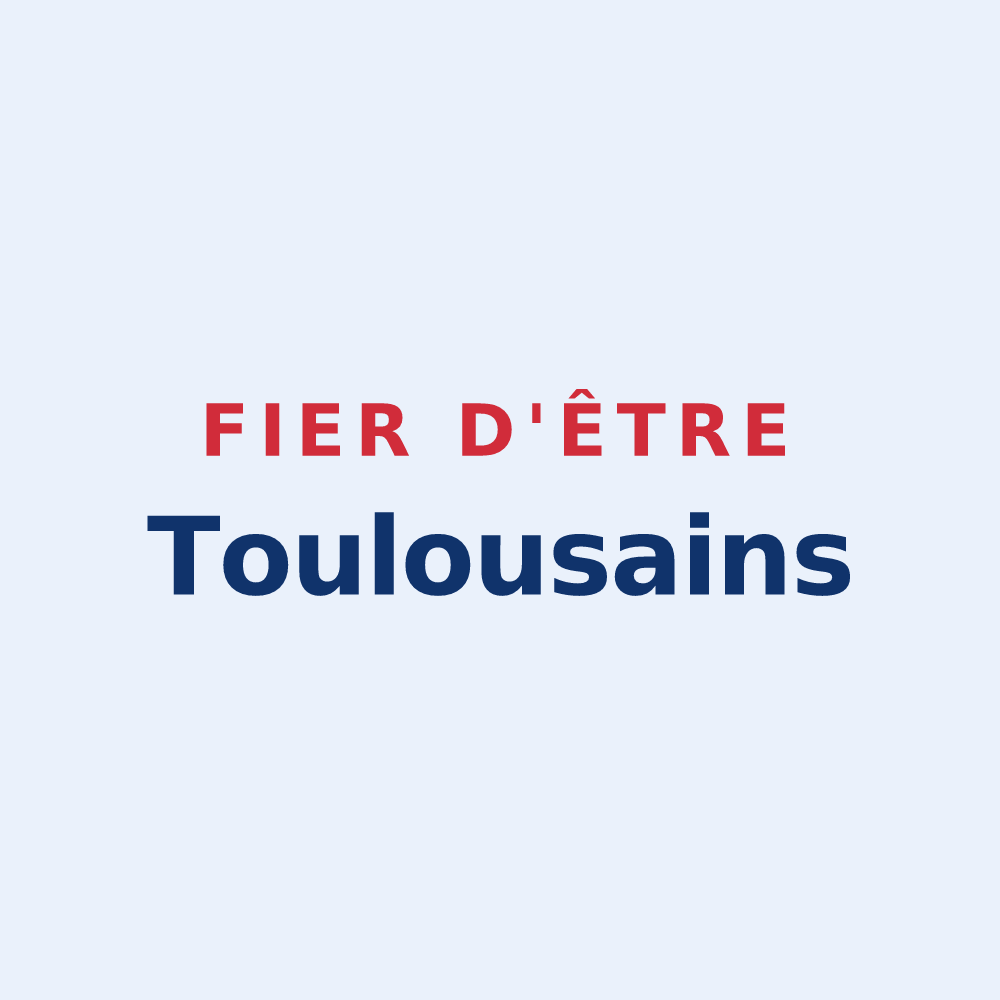 Sticker « Fier d'être Toulousains » — design pour Toulouse