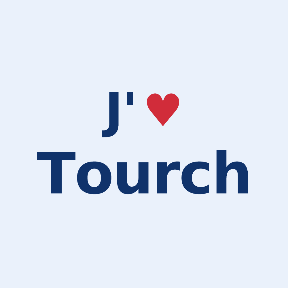 Sticker personnalisé Tourch — design J'aime Tourch