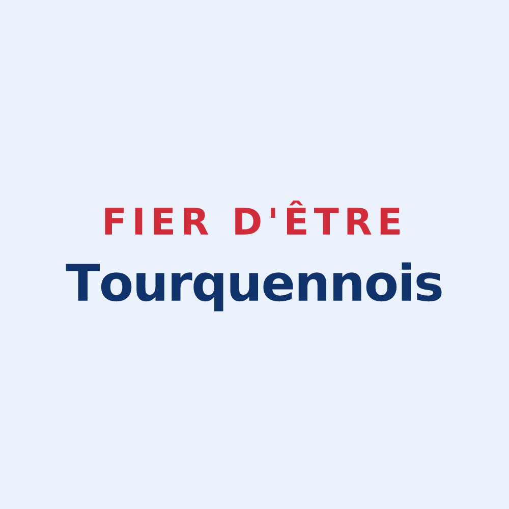 Sticker « Fier d'être Tourquennois » — design pour Tourcoing
