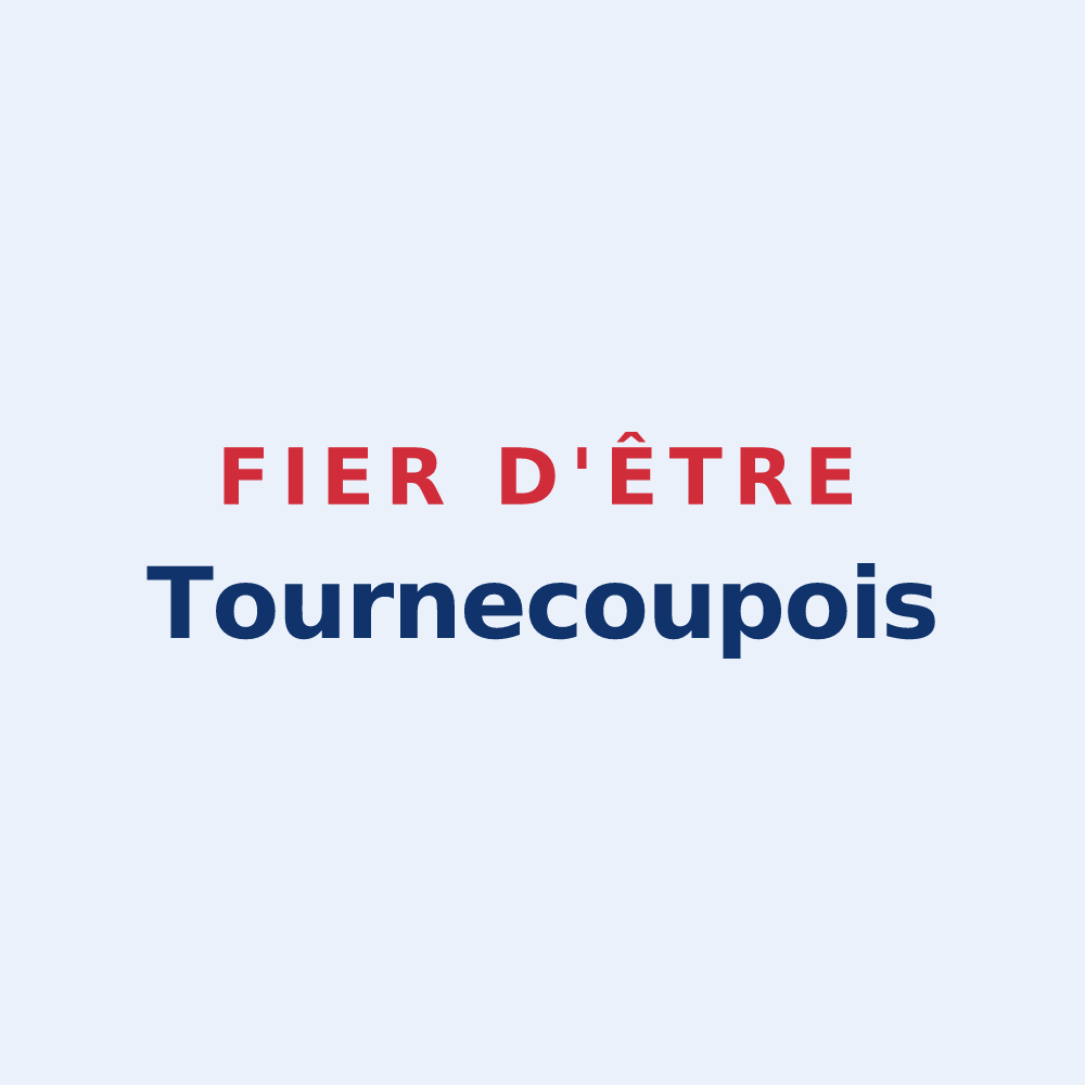 Sticker « Fier d'être Tournecoupois » — design pour Tournecoupe