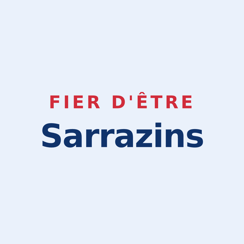 Sticker « Fier d'être Sarrazins » — design pour Tournehem-sur-la-Hem