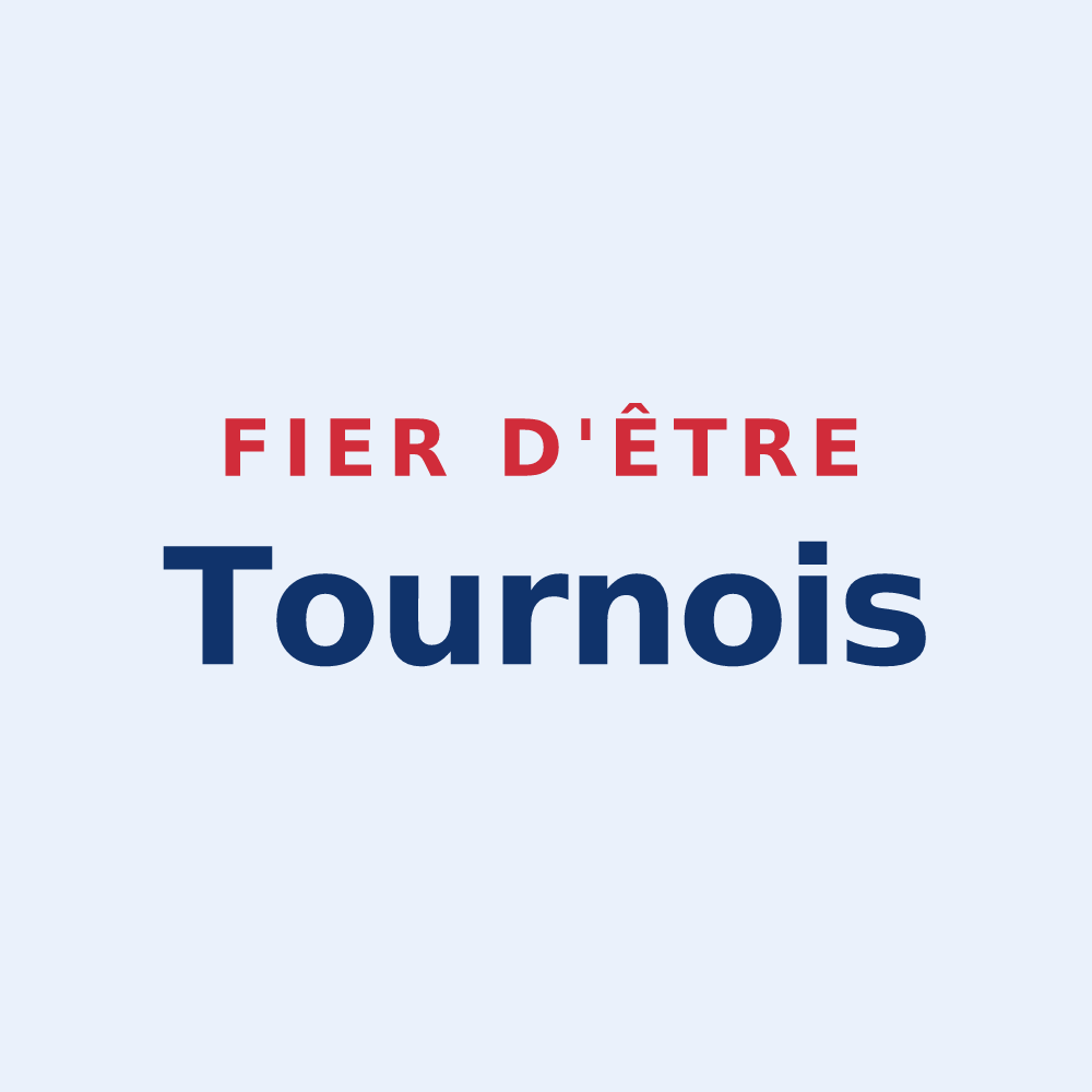 Sticker « Fier d'être Tournois » — design pour Tournes