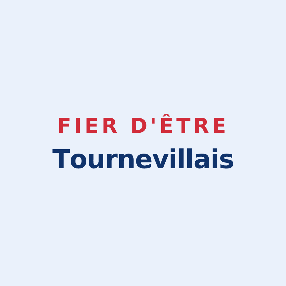 Sticker « Fier d'être Tournevillais » — design pour Tourneville