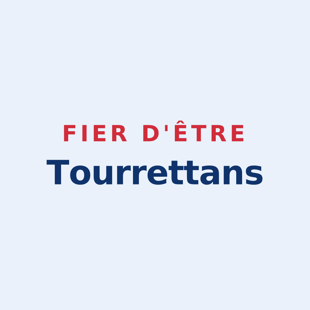 Sticker « Fier d'être Tourrettans » — design pour Tourrette-Levens