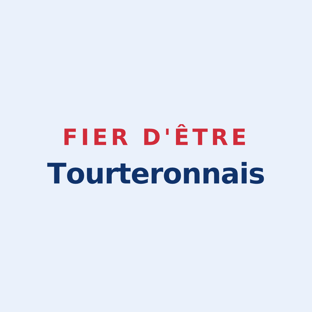 Sticker « Fier d'être Tourteronnais » — design pour Tourteron