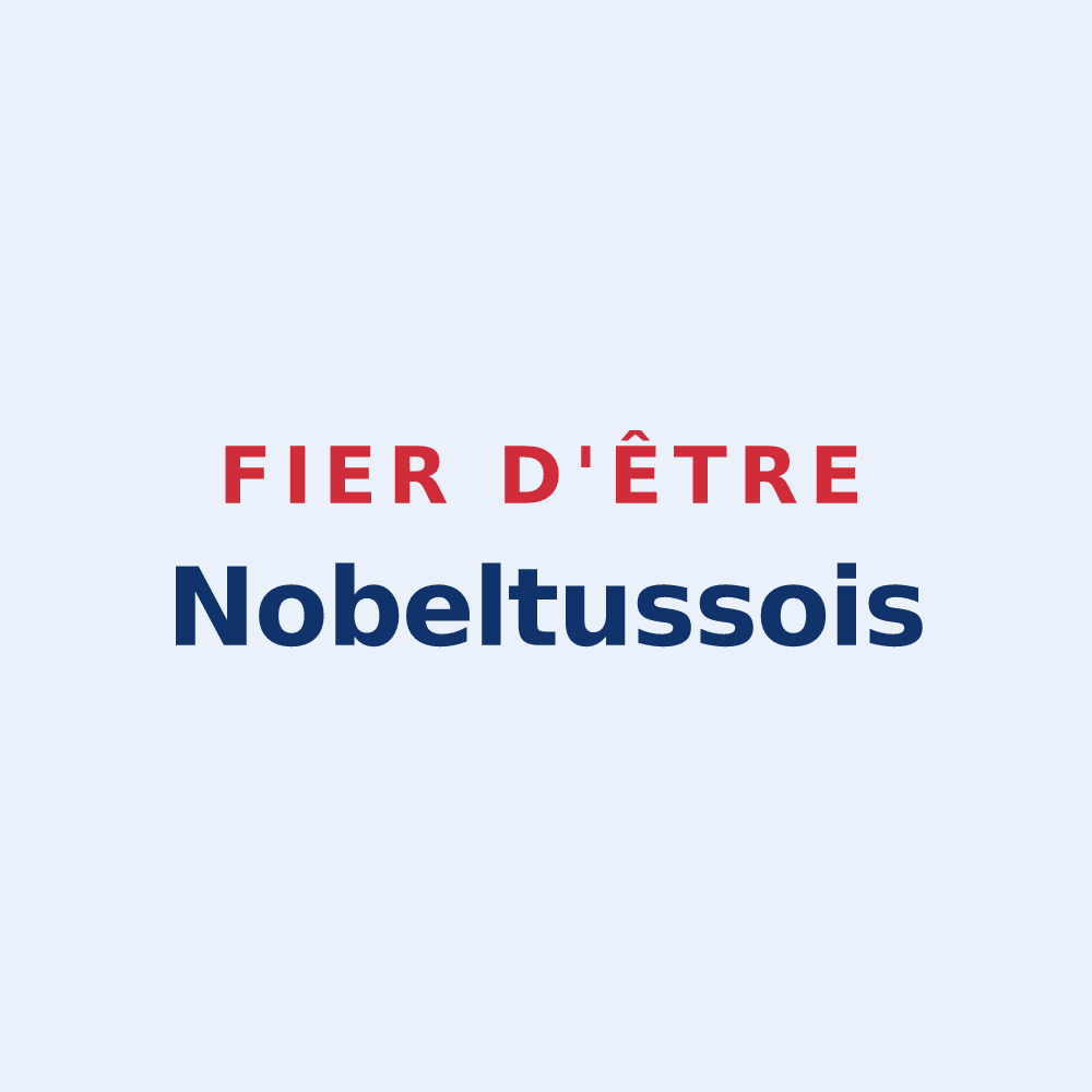 Sticker « Fier d'être Nobeltussois » — design pour Toussus-le-Noble