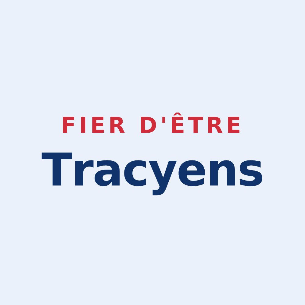 Sticker « Fier d'être Tracyens » — design pour Tracy-sur-Mer