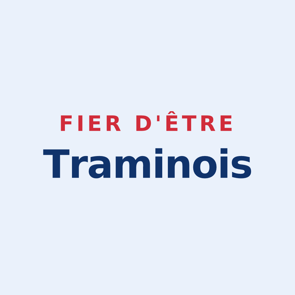 Sticker « Fier d'être Traminois » — design pour Tramain