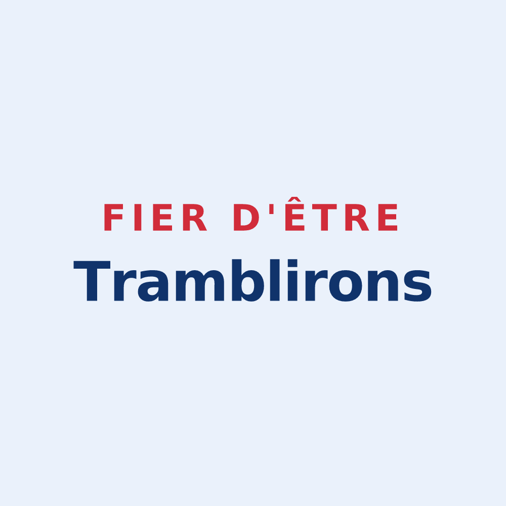 Sticker « Fier d'être Tramblirons » — design pour Trambly