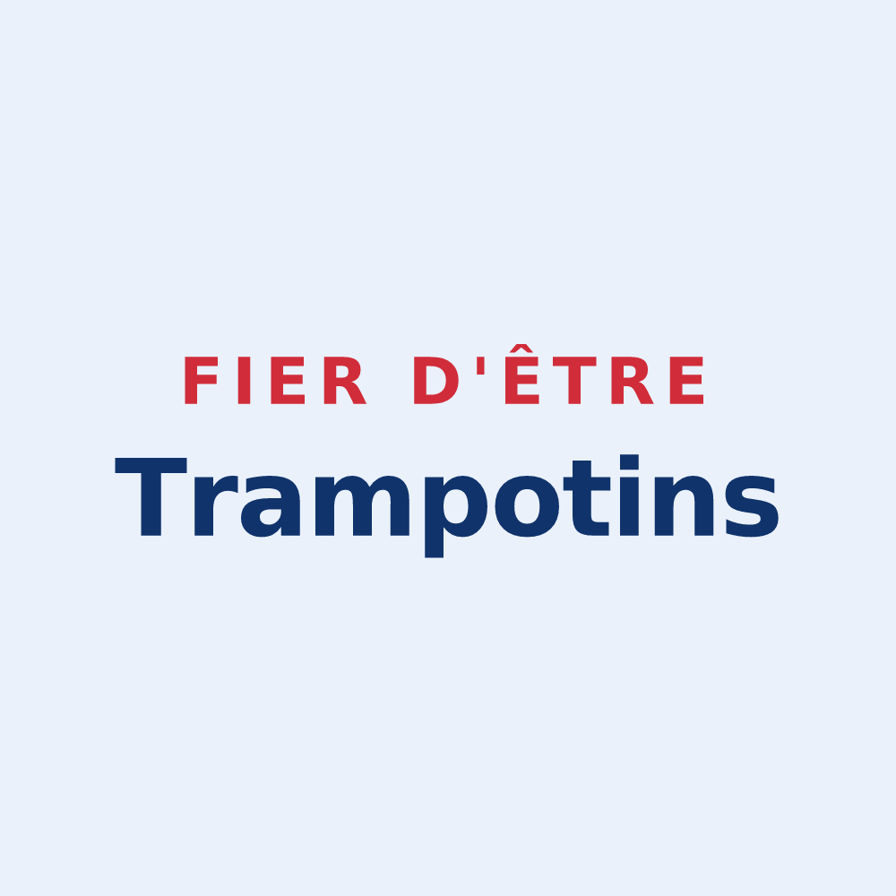 Sticker « Fier d'être Trampotins » — design pour Trampot