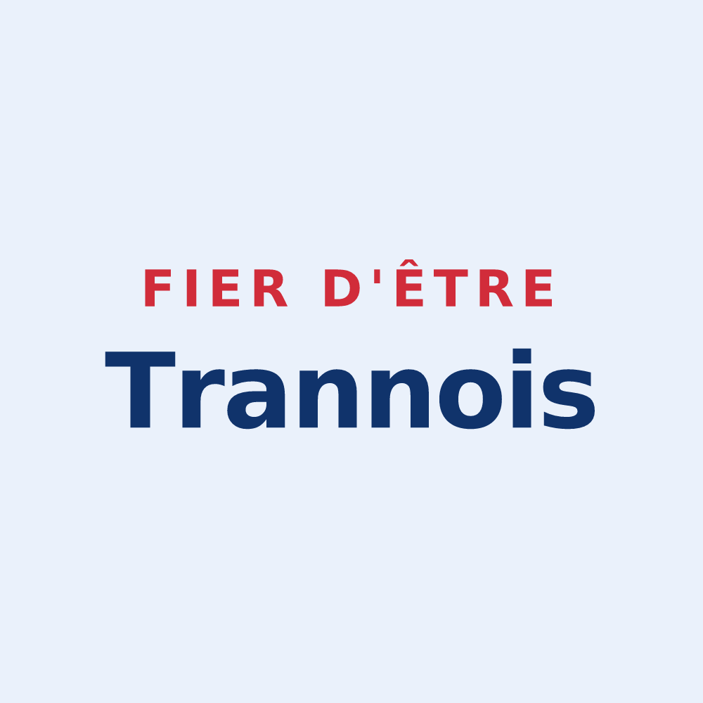 Sticker « Fier d'être Trannois » — design pour Trannes
