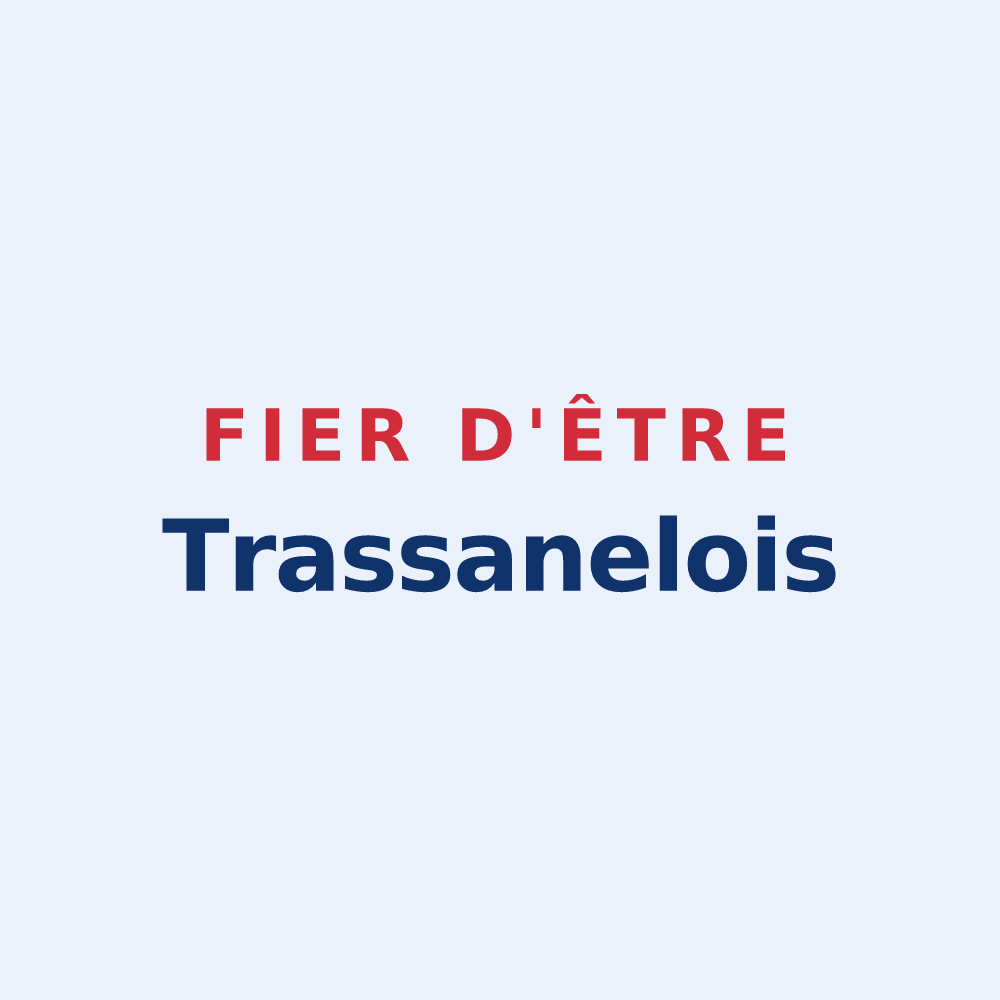 Sticker « Fier d'être Trassanelois » — design pour Trassanel