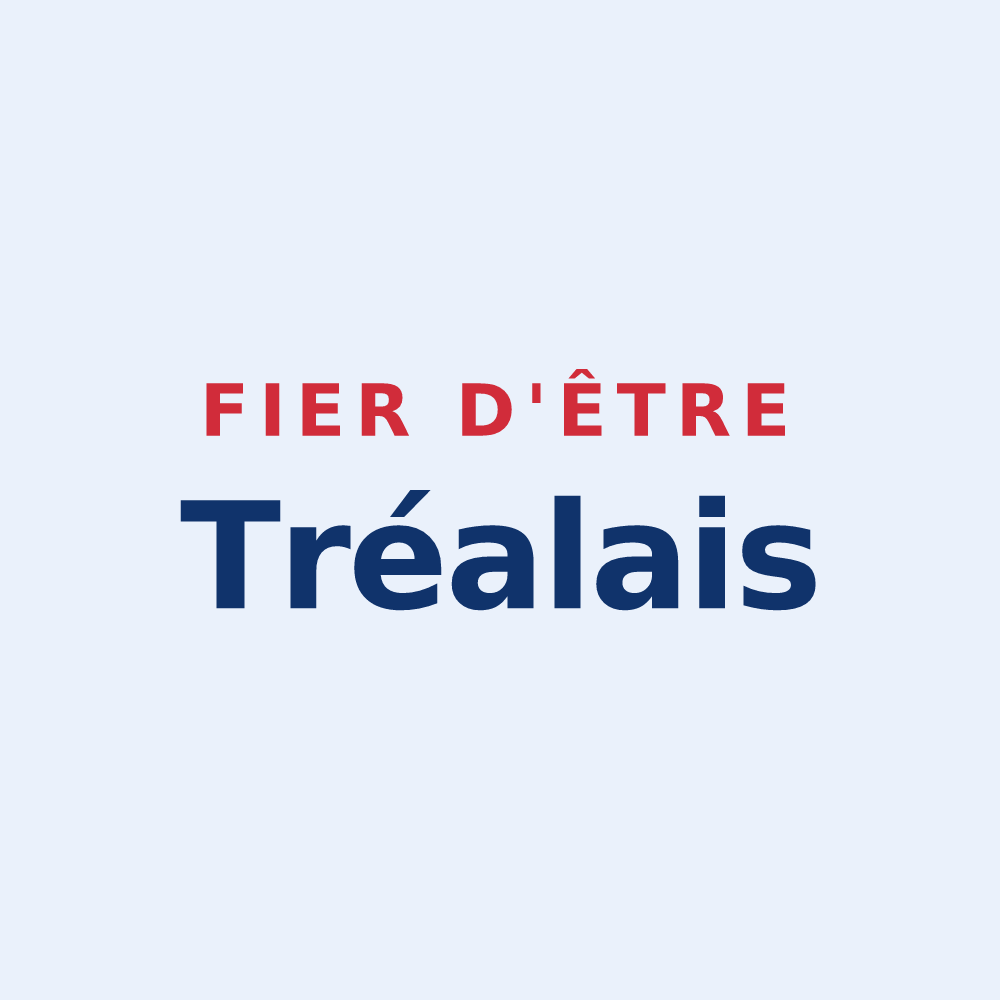 Sticker « Fier d'être Tréalais » — design pour Tréal