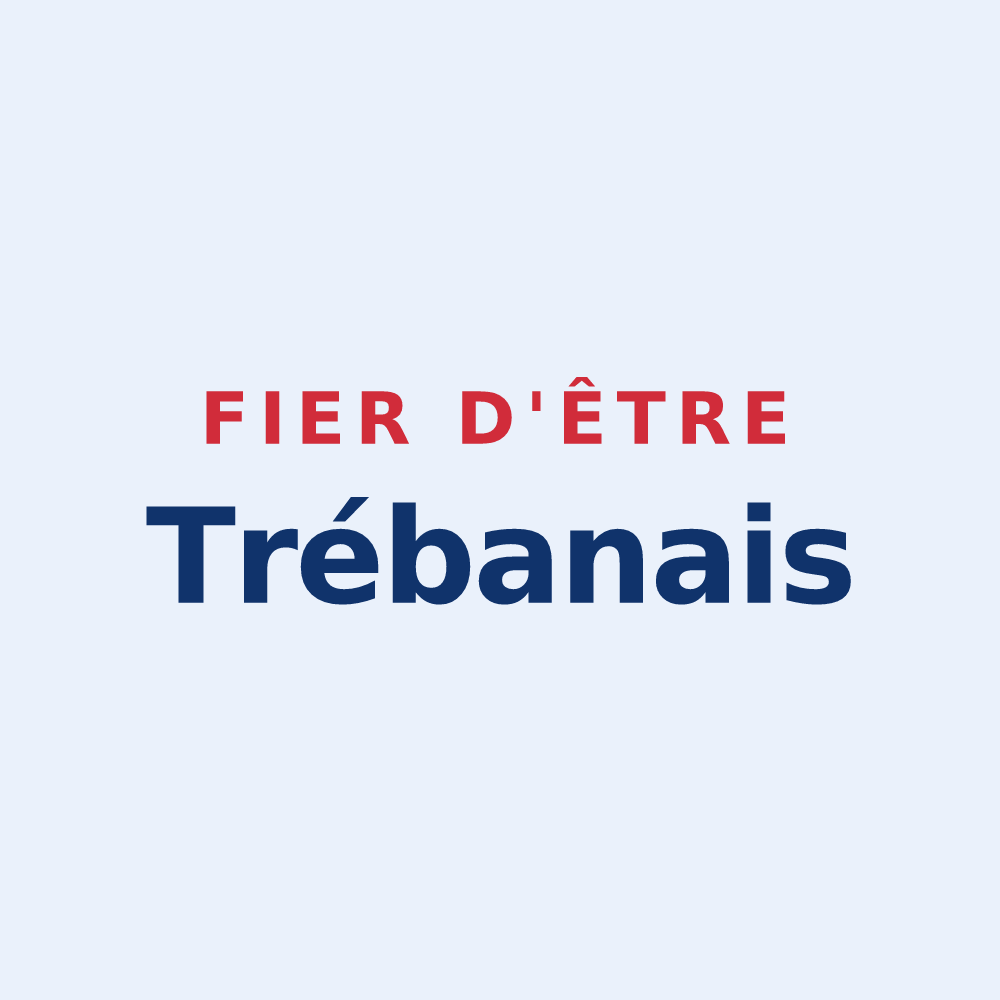 Sticker « Fier d'être Trébanais » — design pour Treban