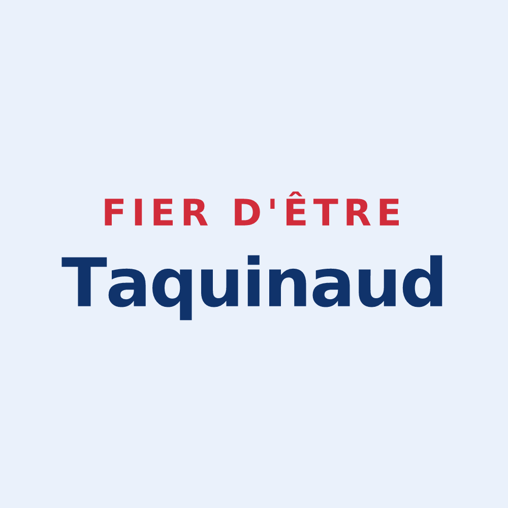 Sticker « Fier d'être Taquinaud » — design pour Tréclun