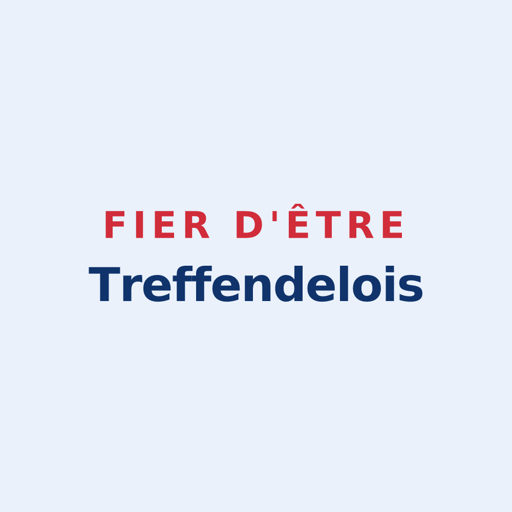 Sticker « Fier d'être Treffendelois » — design pour Treffendel