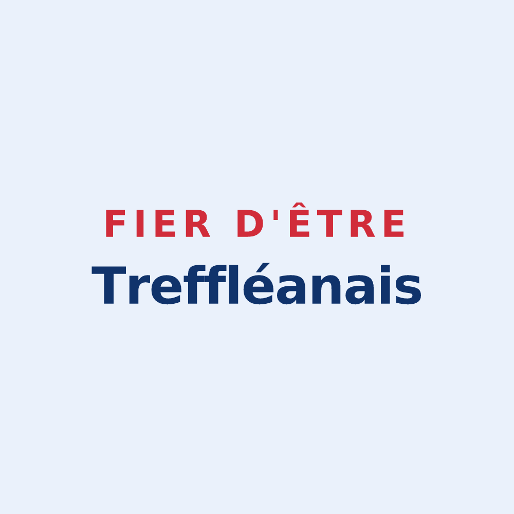 Sticker « Fier d'être Treffléanais » — design pour Treffléan
