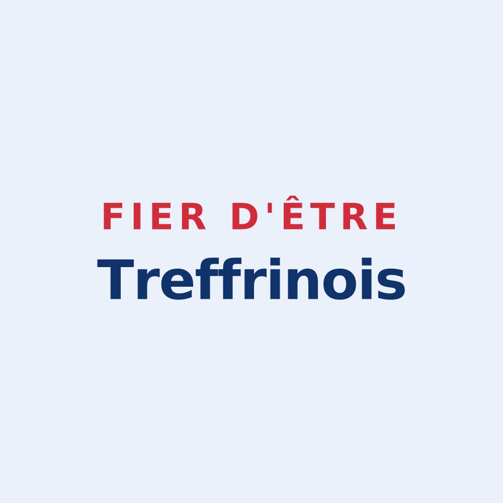 Sticker « Fier d'être Treffrinois » — design pour Treffrin