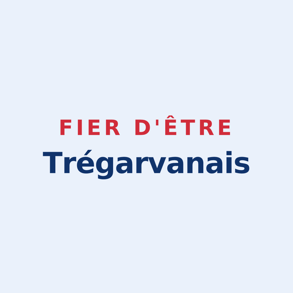 Sticker « Fier d'être Trégarvanais » — design pour Trégarvan