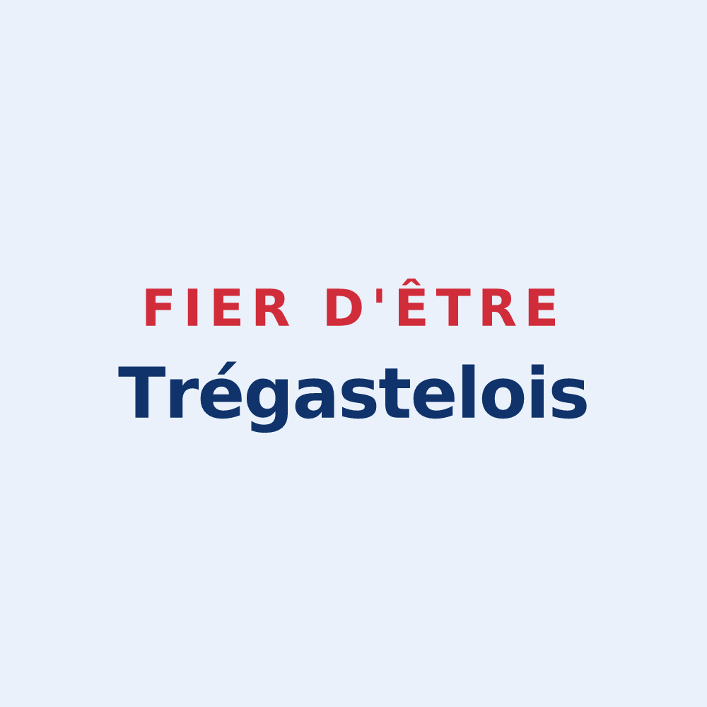 Sticker « Fier d'être Trégastelois » — design pour Trégastel
