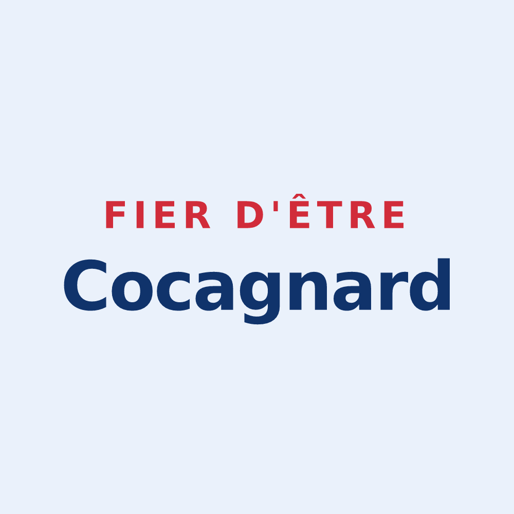 Sticker « Fier d'être Cocagnard » — design pour Tréglamus
