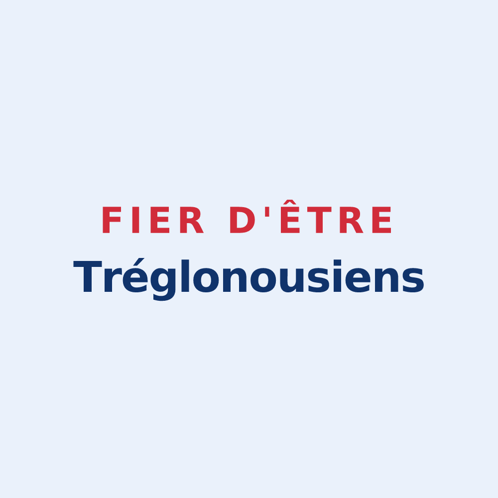 Sticker « Fier d'être Tréglonousiens » — design pour Tréglonou