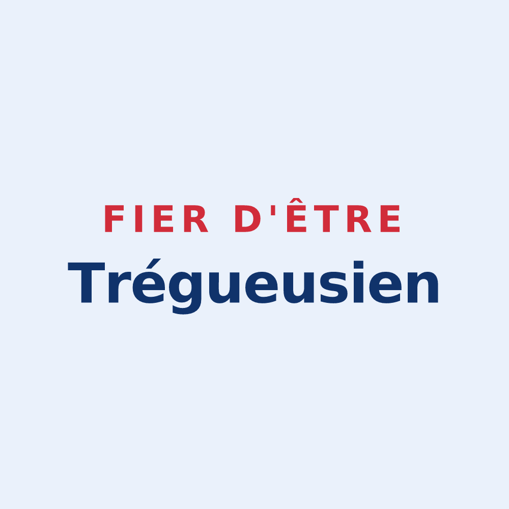 Sticker « Fier d'être Trégueusien » — design pour Trégueux