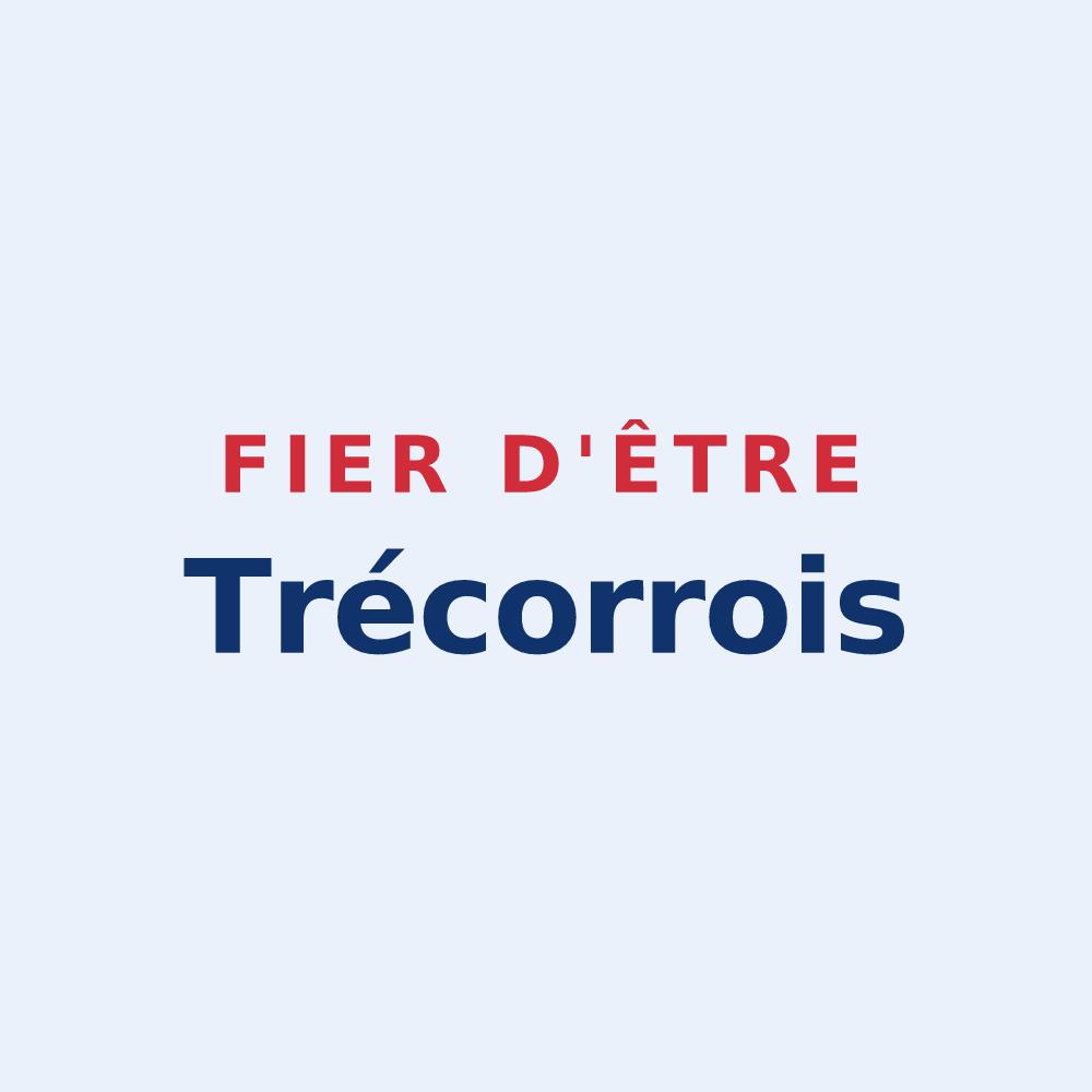 Sticker « Fier d'être Trécorrois » — design pour Tréguier