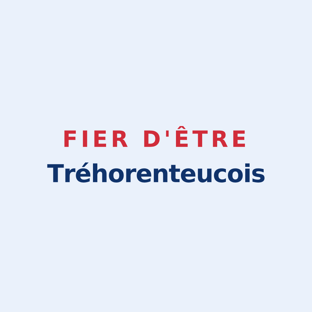 Sticker « Fier d'être Tréhorenteucois » — design pour Tréhorenteuc