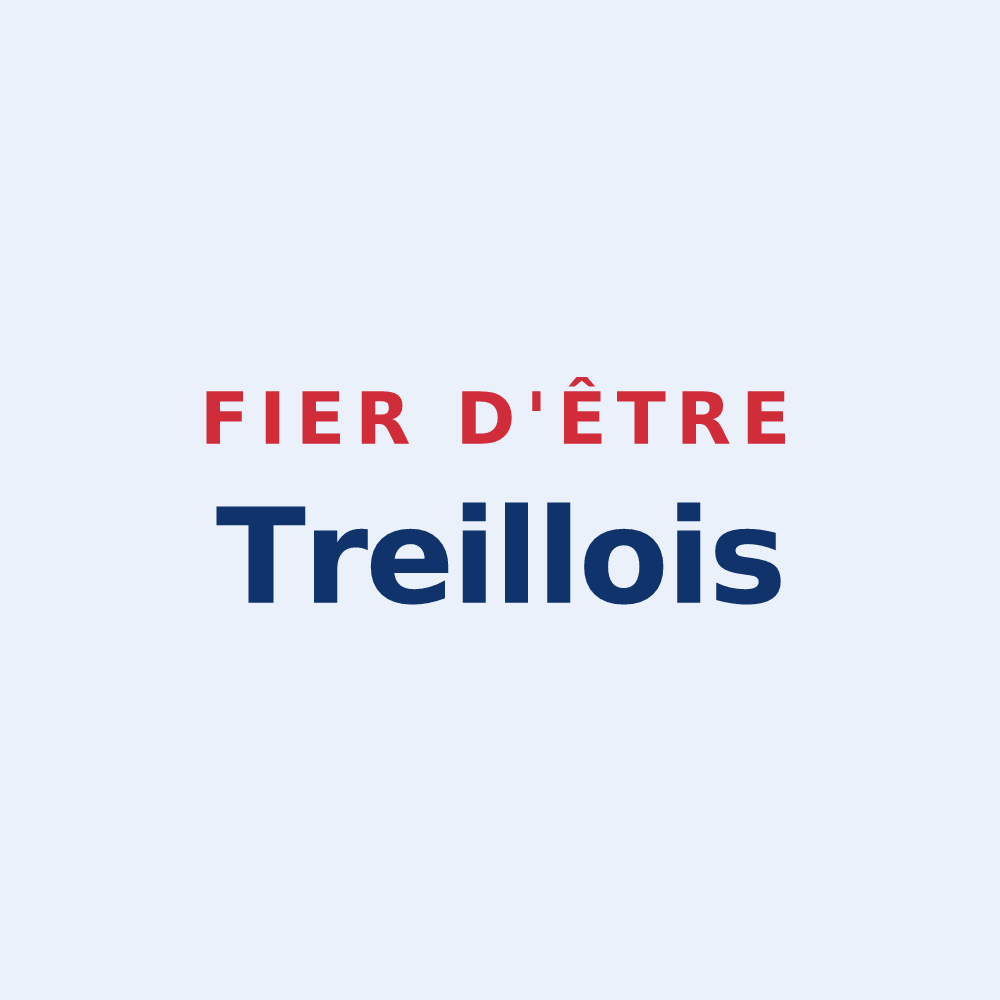 Sticker « Fier d'être Treillois » — design pour Treilles