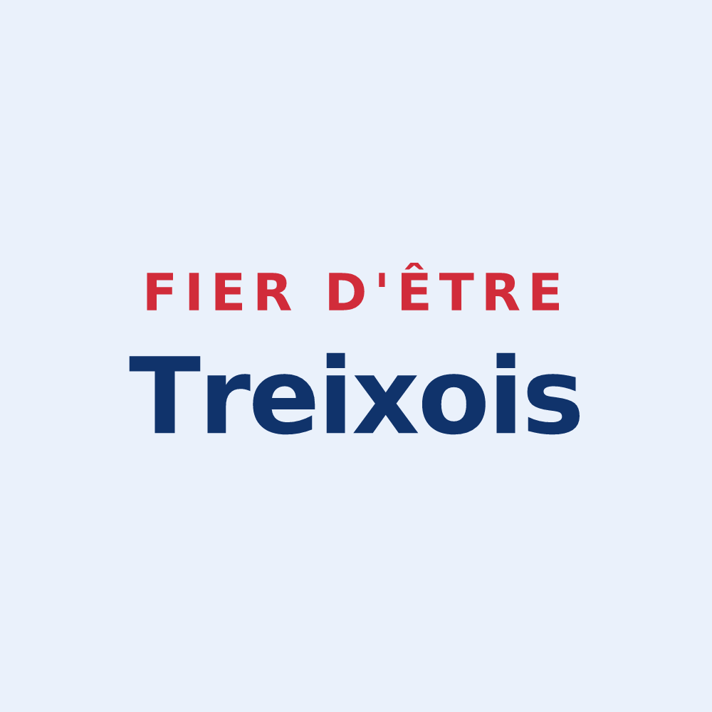 Sticker « Fier d'être Treixois » — design pour Treix