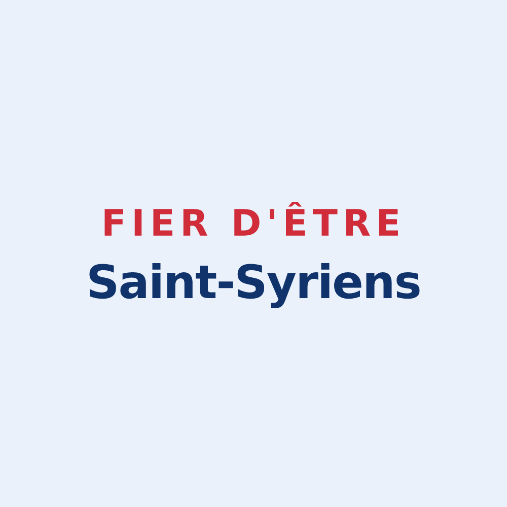 Sticker « Fier d'être Saint-Syriens » — design pour Treize-Septiers