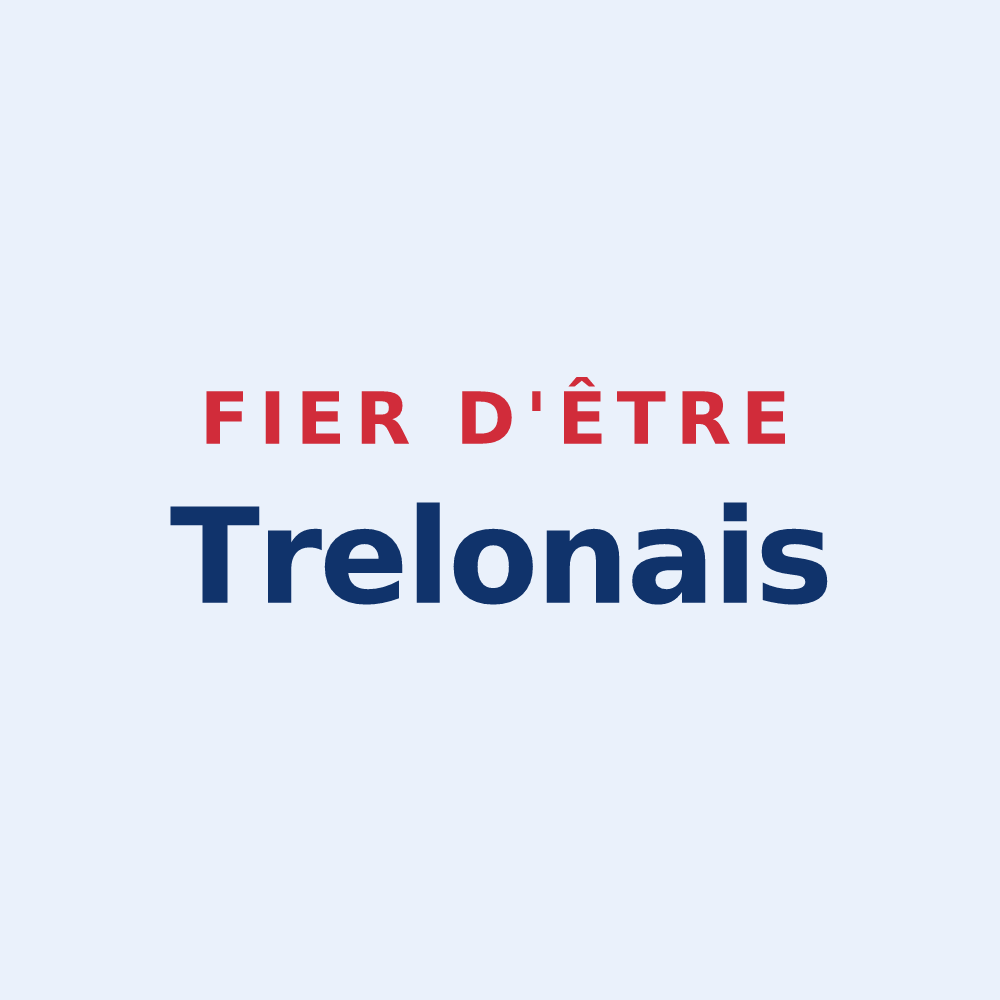 Sticker « Fier d'être Trelonais » — design pour Trélon