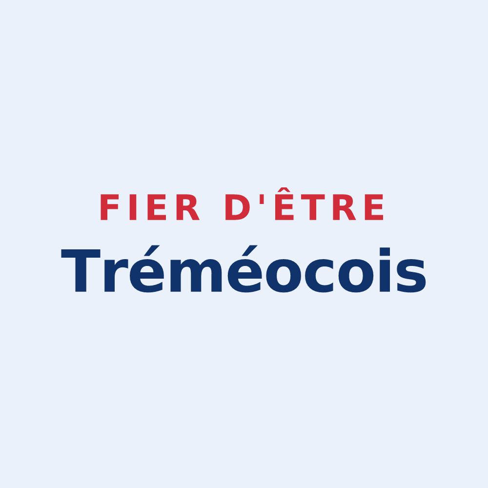 Sticker « Fier d'être Tréméocois » — design pour Tréméoc